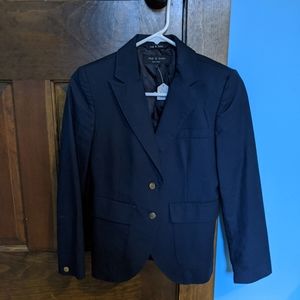 Navy rag & bone blazer